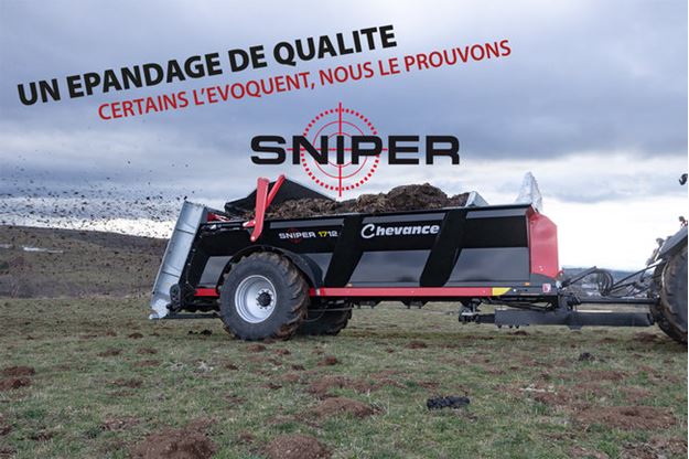 Image sur Épandeur à fumier SNIPER 17,5 m3